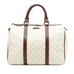 Pre-Loved Gucci Medium GG Supreme Joy Boston Bag